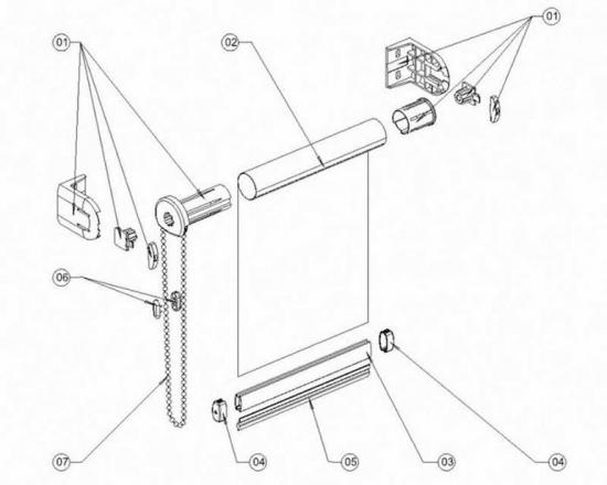 Сборка и установка рулонных штор: тонкости монтажа